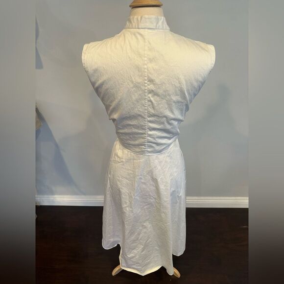 Elie Tahari White Lace Front Women's Dress Size 10 - Picture 4 of 7